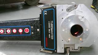 Magnatech Tubemaster 514  Fusion Weld Test with Magnatech C Series Weld Head