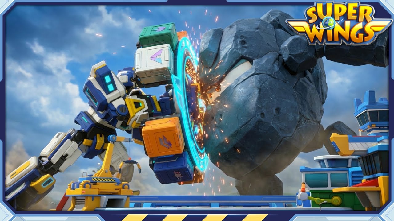 Superwings | S9 | Stop the Space Monster part2 | Super Combo | Ep.16