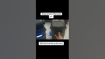 tong sampah otomatis berbasis iot #iot #project #arduino