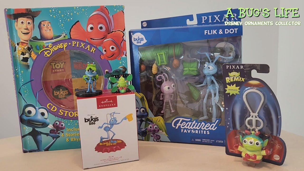 Unboxing A Bug's Life Toys | Pixar Mattel Featured Favorites - YouTube