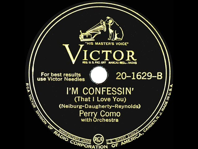 Perry Como - I'm Confessin'