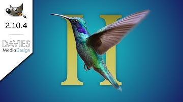 GIMP 2.10 Tutorial: Blend Photos with Text