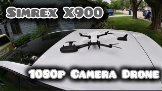 Simrex X900 Drone with 1080p Camera