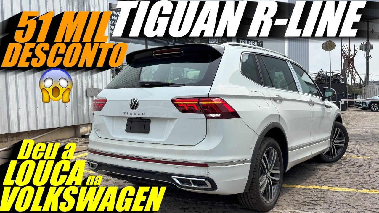 NOVO TIGUAN R-LINE 2025 PREÇO DESPENCOU - Hora de comprar?