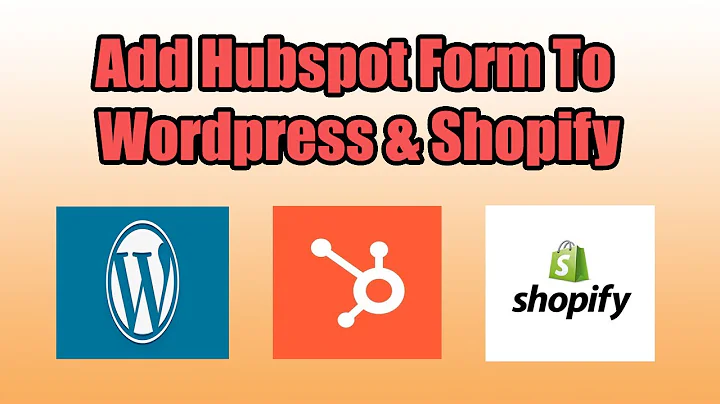 Streamline Lead Generation: Integrate Hubspot Forms to Your WordPress or Shopify Site