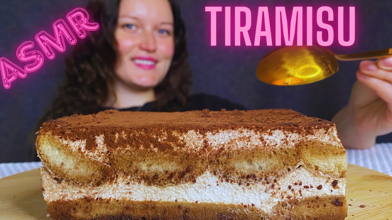 ASMR EATING BEST TIRAMISU CAKE I'VE EVER EAT (NO TALKING) EATING SOUNDS |ASMR MUKBANG 먹방