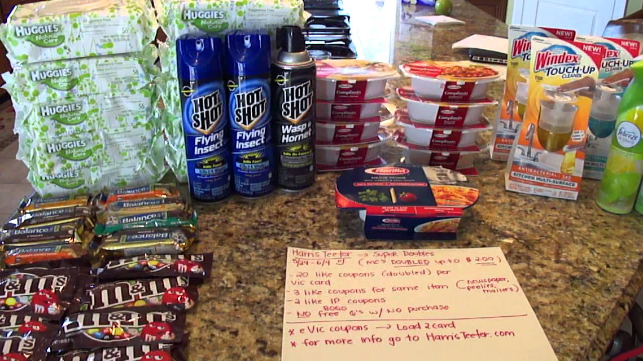 Harris Teeter Super Doubles Haul 5/29