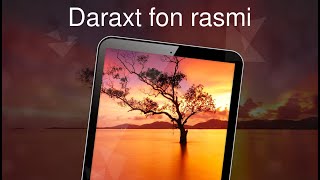 Daraxt fon rasmi 4k