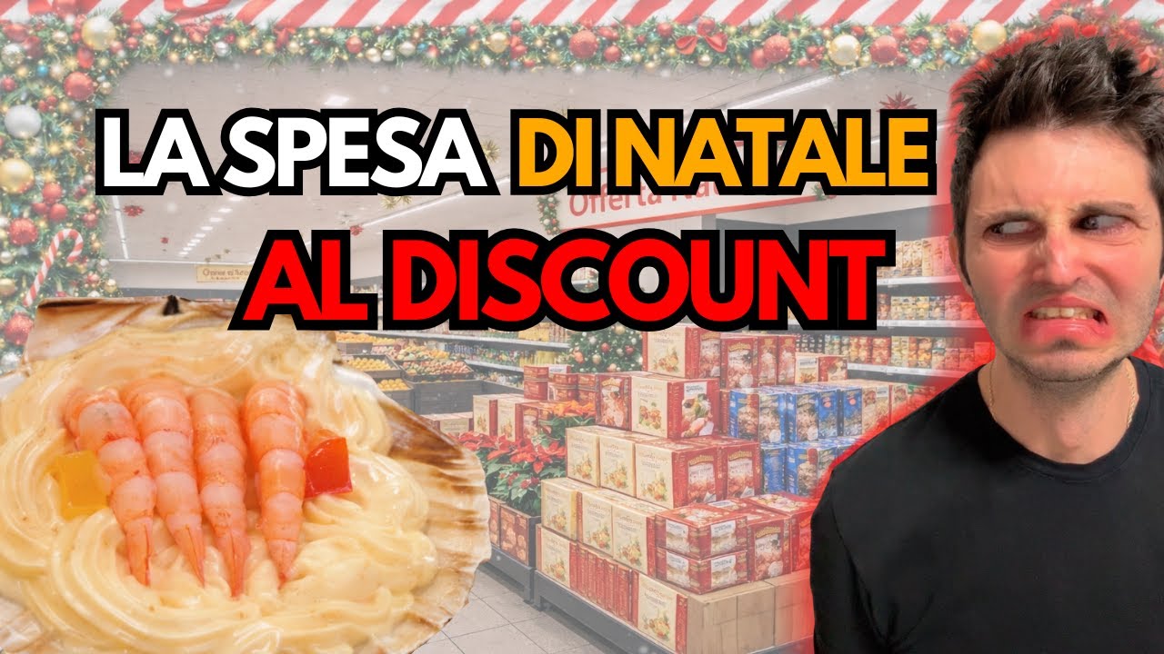 Io a 12 Anni Che Vado Al DISCOUNT con Mamma per la SPESA Di NATALE | NÀ ...