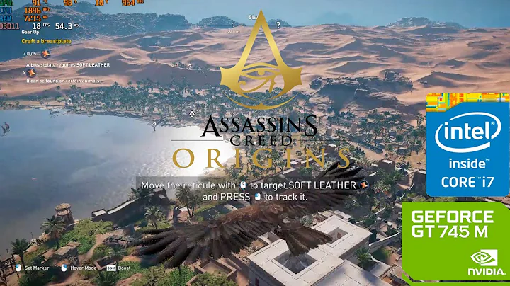 Experience the Thrilling Gameplay of Assassin's Creed Origins on NVIDIA GT 745M!