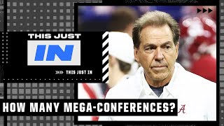 How many 'MEGA-CONFERENCES' will we see in college football? | This Just In