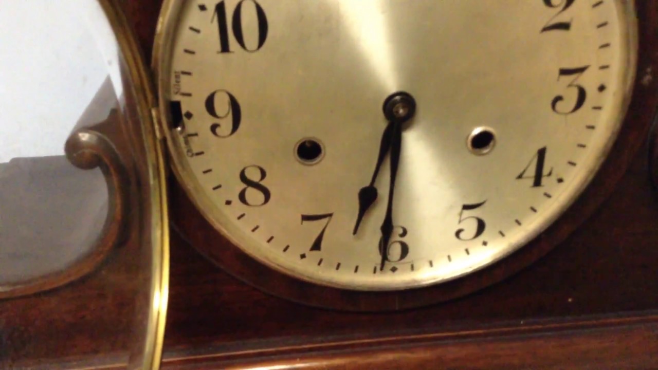RARE HAC Westminster chime mantel clock NOT WORKING YouTube