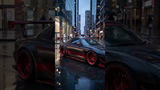 Mazda RX-7 HYPERDRIVE Street Predator #mazdarx7 #jdmlegend #widebody #sportcar #aishorts