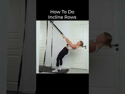 How To Do Incline Rows | Correct Form