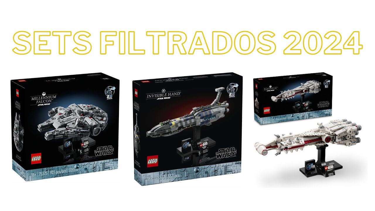SETS FILTRADOS 1 DE MARZO 2024 LEGO STAR WARS MIDI SCALE // SETS LEGO STAR WARS LEAKED
