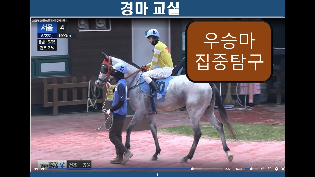 경마교실/ 우승마 선택/ 경마분석/ 경마공부/ 경마예상