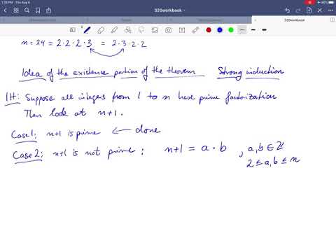 Math 320 Chapter0 Fundamental Theorem of Arithmetic