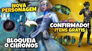 NOVA HABILIDADE QUE BLOQUEIA O CR7, SKINS GRÁTIS EVENTO TÓXICOS, PUNHO E +ITENS NO PASSE! FREE FIRE