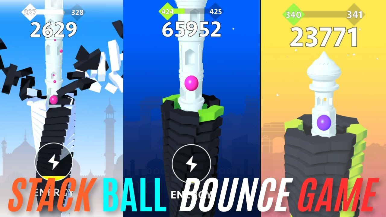 Live 📍|| Stack Bounce Ball Game || AR Game Zone || Live Streaming ...