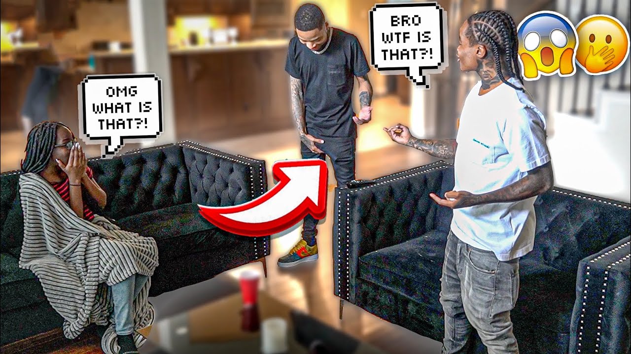 Getting “Brick” In Front Of The Gang 😂😱