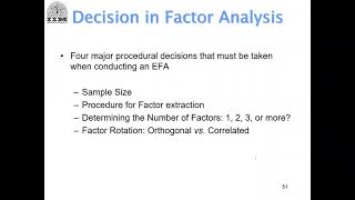 Module 3 (Lecture 13): EFA Q&A