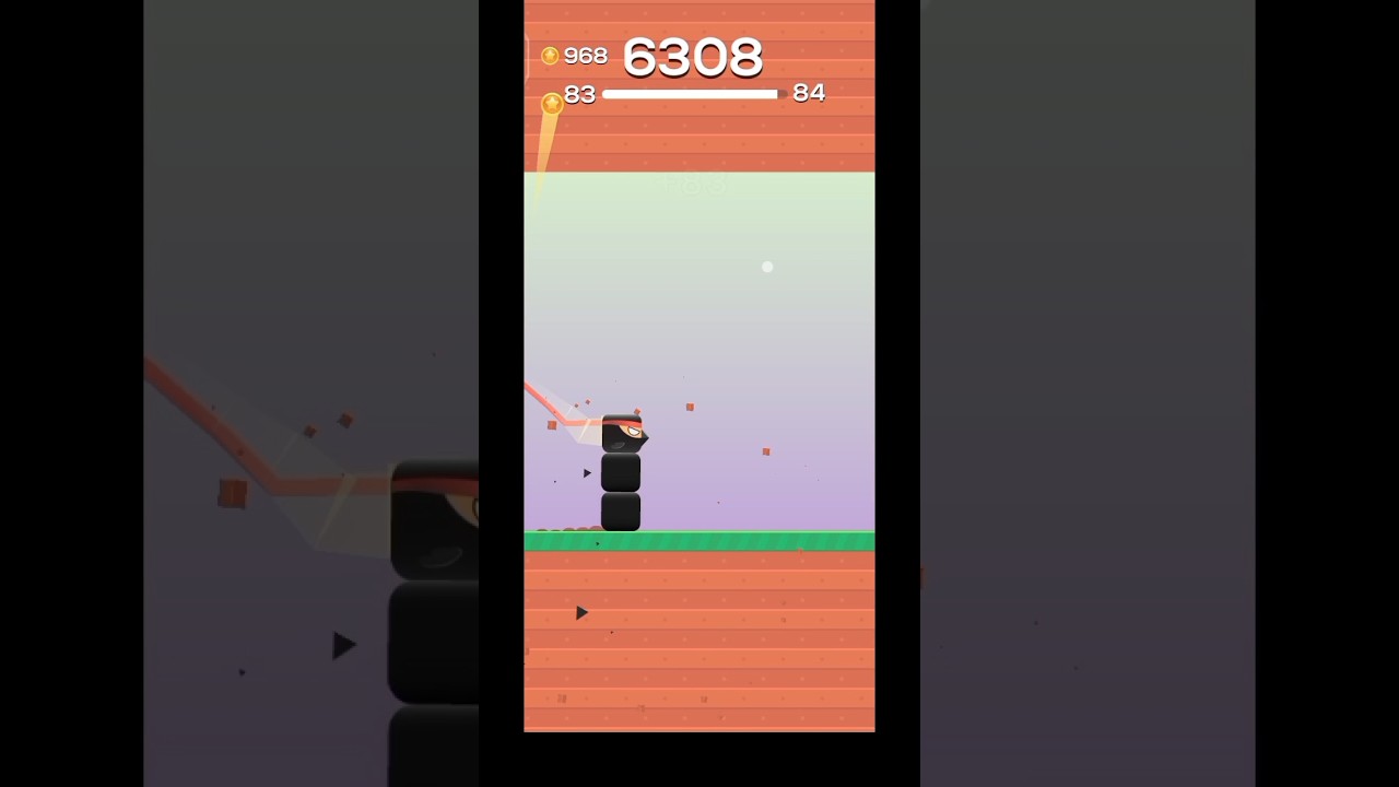 Square bird Gameplay 