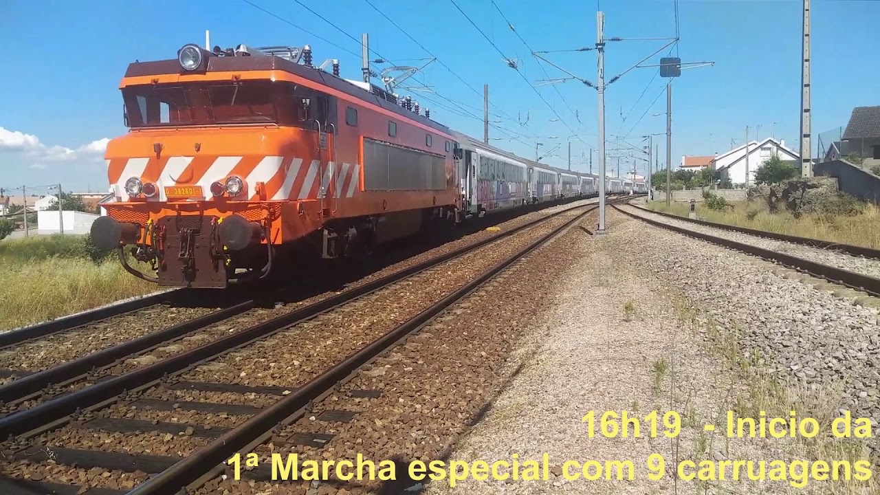 Comboio Especial - Carruagens Renfe Arco - Vilar Formoso -  01jul20