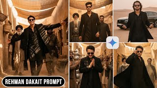 Rehman Dakait Viral Ai Photo Editing Prompt | Dhurandhar Movie Google Gemini Photo Editing screenshot 1