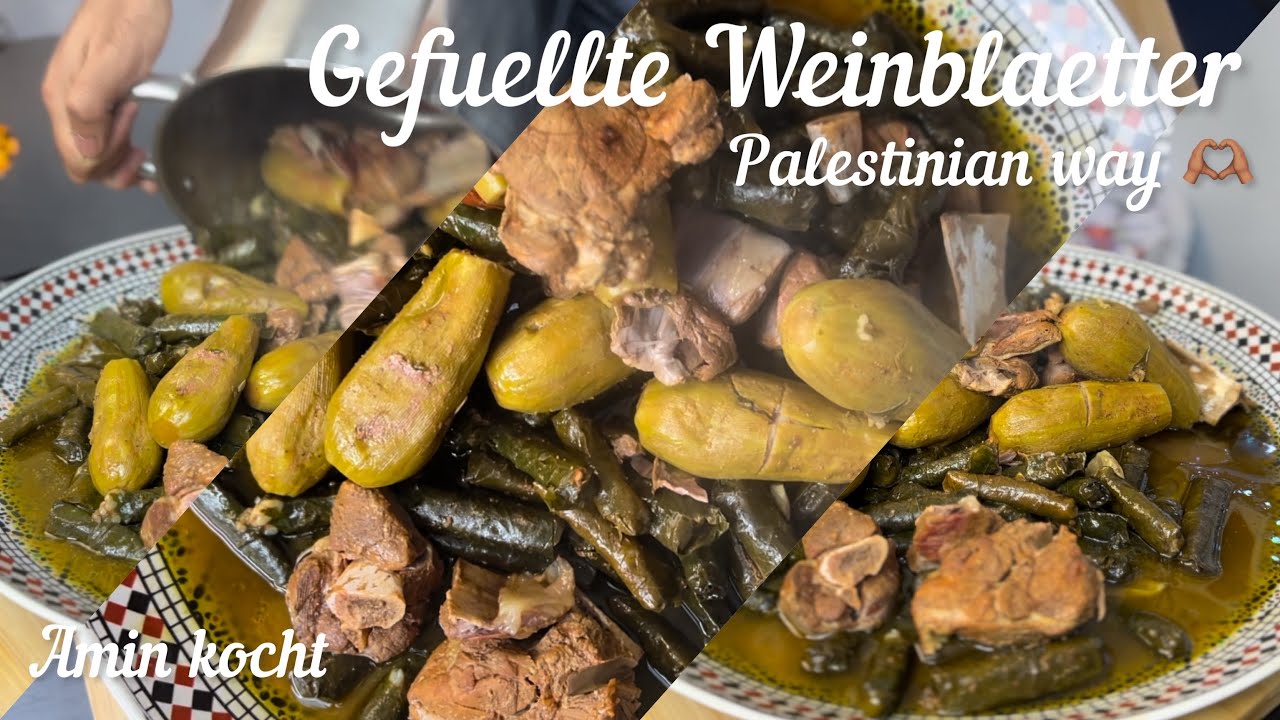 Gefüllte Weinblätter | Warak Dawali | Yabra | Sarma | Amin Kocht
