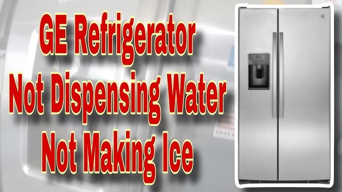 Fridge Making Ice But Not Dispensing Water: Troubleshoot Now