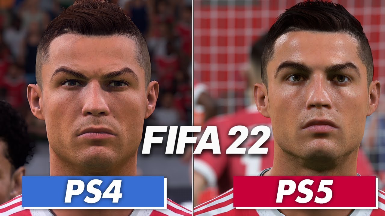 FIFA 22 - PS5 vs PS4, (Face/Graphics/Gameplay/UEFA Celebration) COMPARISON