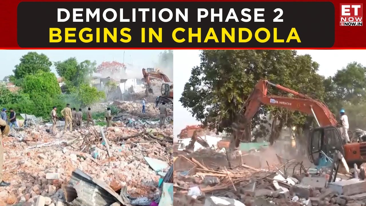 Demolition Phase 2 Begins In Chandola | All Constructions In This Area Are Illegal: Ahmedabad DCP