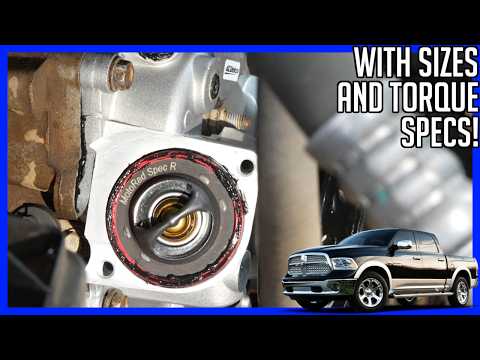 Ram 1500 5.7l Thermostat Replacement (2009–2024) Step-by-step Guide