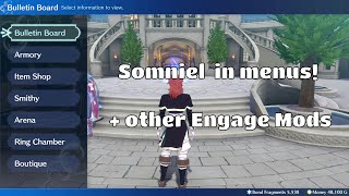 Menu only Somniel, autoskip text and other amazing Fire Emblem Engage mods for your replays!