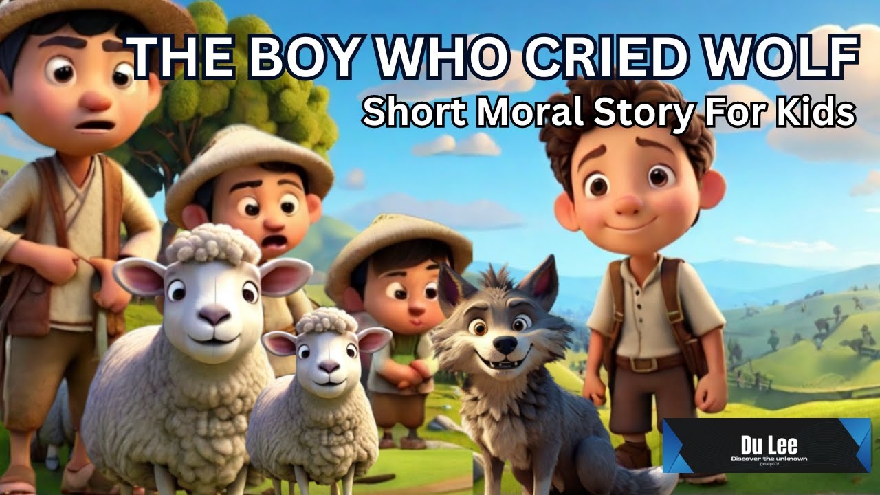 The Boy Who Cried Wolf | Moral Stories For Kids | Kids Story | English ...