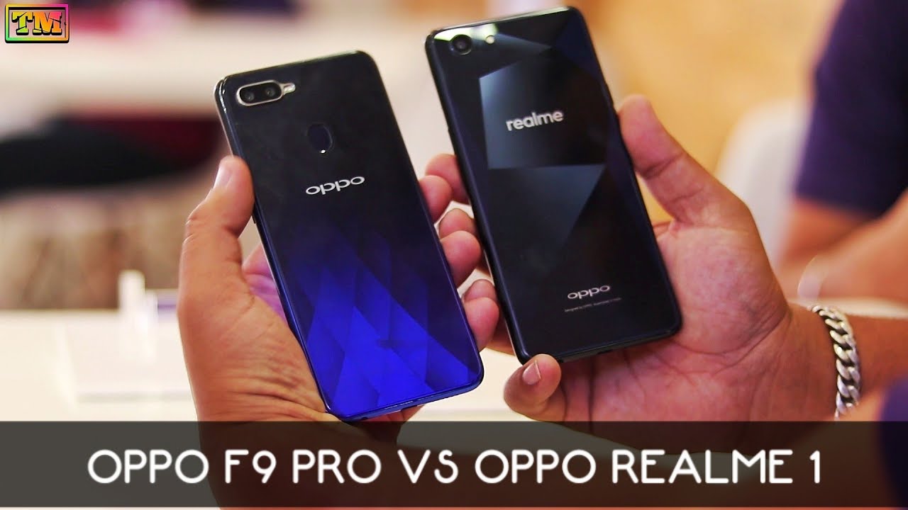 Oppo F9 Pro Vs Oppo Realme 1 Speed Test