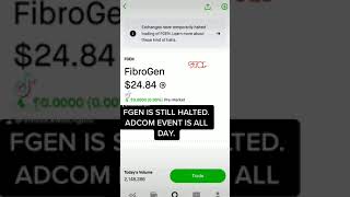 FGEN is still halted. I will give an update once news drop!