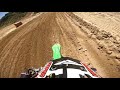 Dad shreds his sons KX250 to make sure he knows how to test.