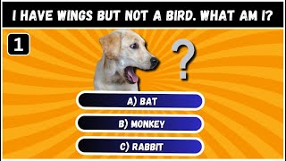 Guess the Animals by riddles | Animal Riddle