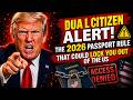 DUAL CITIZEN ALERT | The 2026 Passport Rule That Could Lock You Out of the US