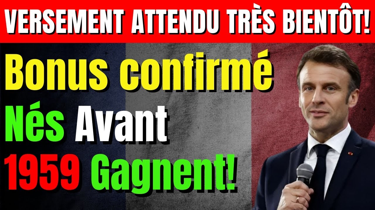 🎉 Retraités 2025 : Prime Exceptionnelle Débloquée pour les Nés Avant 1959 – Découvrez le Montant !