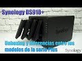 Synology DS918+. Unboxing y diferencias de los modelos de la serie Plus