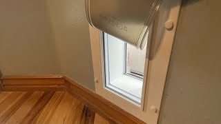 How to install a Wall Entry Pet Door for Exterior and Interior Walls.  Petsafe Cat and Dog Door.