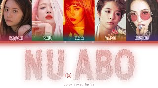 f(x) (에프엑스) – NU ABO (NU 예삐오)(Han|Rom|Eng) Color Coded Lyrics
