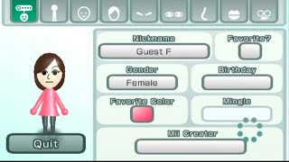 How to make a Guest F mii