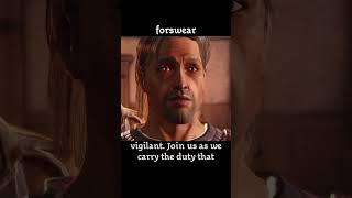 forswear — Dragon age : Awakening dialogue scene