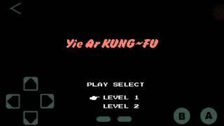 Playing  Yie Ar Kung Fu(Apk game) screenshot 1