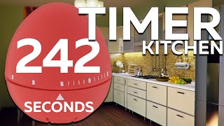 242 seconds Cooking timer | 4min 2sec Egg TIMER