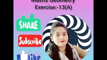 Chapter :-13(Triangles and Quadrilaterals) Exercise:-13(A) Part:-2 Class :-5