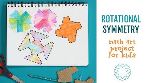 Rotational Symmetry Art Project for Kids